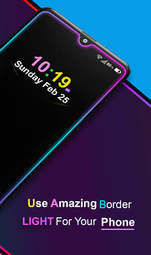 Mobile Border Light & LED Color Live Wallpaper screenshot 2