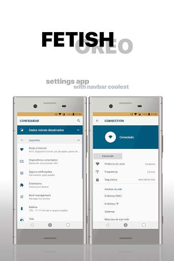 [Substratum] Fetish: Oreo Theme screenshot 4