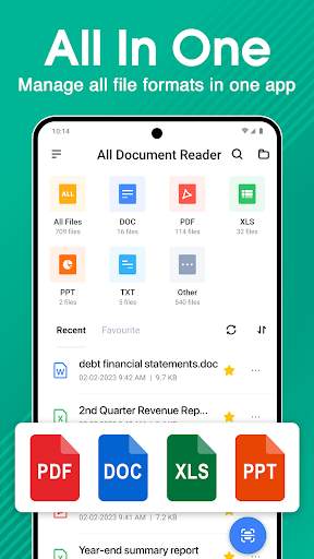Document Reader: PDF, Word Doc screenshot 1