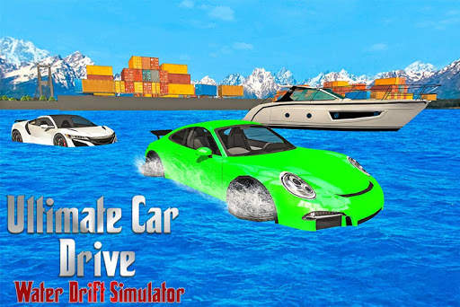 Ultimate Car Drive: Water Drift Simulator screenshot 9