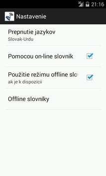 Slovak-Urdu Dictionary screenshot 5