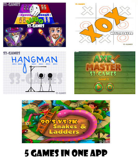 90s vs 2k - snake and ladder- ludo - xox - hangman screenshot 1