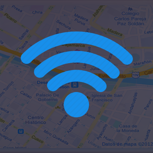 WiFi Passwords Map icon