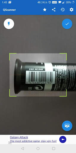 QScanner - QR code & Barcode scanner скриншот 2