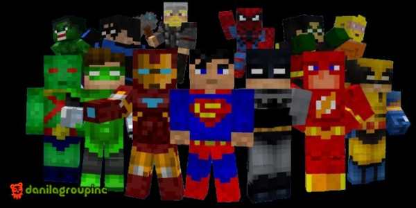 Superheroes Addon Minecraft screenshot 1