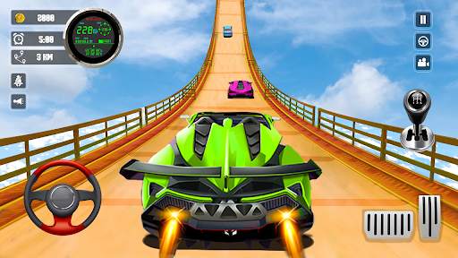GT Cars Impossible Stunt Races screenshot 1