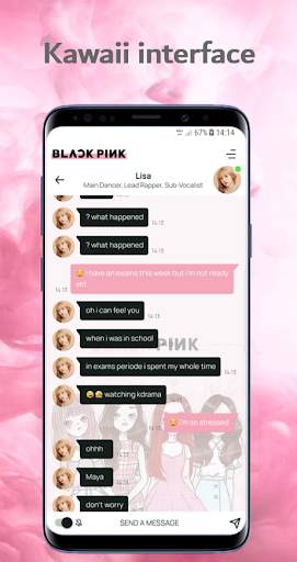 Blackpink Chat! Messenger Simulator screenshot 3