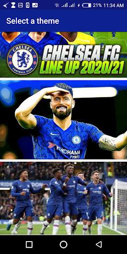 Official chelsea keyboard 2021 screenshot 1