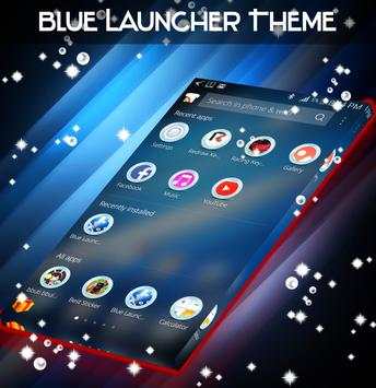 Blue Launcher Theme screenshot 1