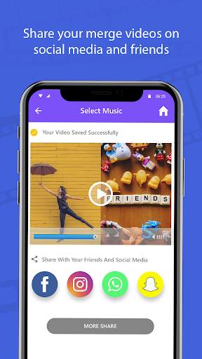 Video Merger Side By Side 7 تصوير الشاشة