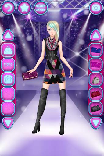 Fashion Show Dress Up Game screenshot 2