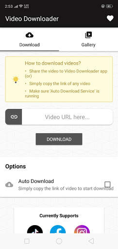 Video Downloader for FB,TikTok,Instagram screenshot 1