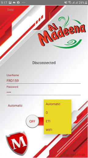 Al Madeena vpn screenshot 1