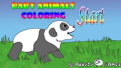 Baby Animals Coloring Game screenshot 1