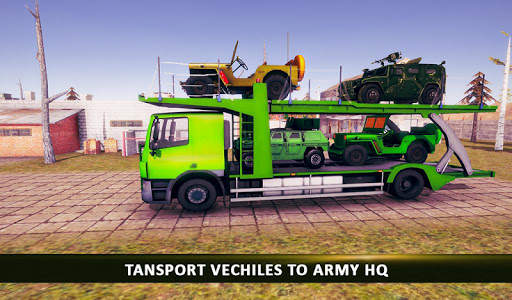 US Army Truck Drive Games screenshot 5