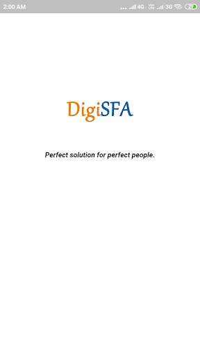 DigiSFA screenshot 1