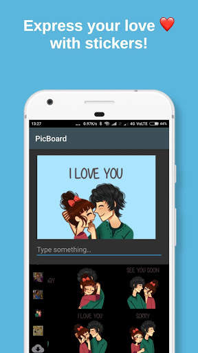 PicBoard | Image Search Keyboard | With Stickers! screenshot 2