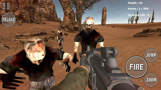 Zombies Shooter : Desert screenshot 3