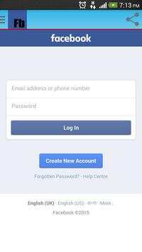 FaceFast(Facebook Client) screenshot 1