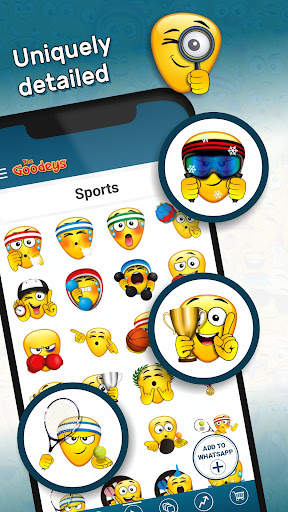 The Goodeys Animated Emojis WA screenshot 8