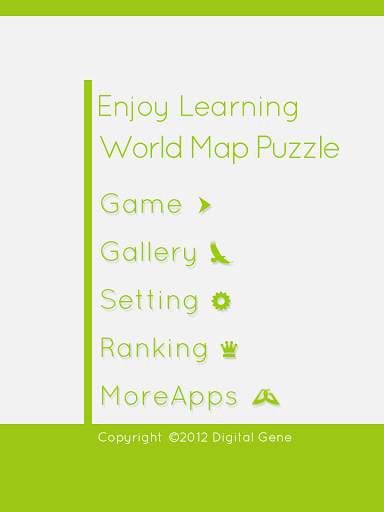 Enjoy Learning World Map Puzzle screenshot 15