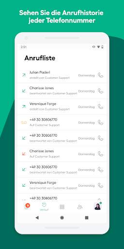 Aircall - Moderne VoIP-Telefon screenshot 4