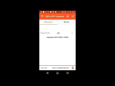 Pdf to Ppt Converter screenshot 1