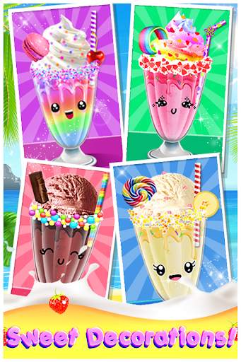 MilkShake Madness - Girls Game screenshot 2
