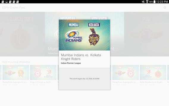 ESPN Cricket Pass screenshot 4