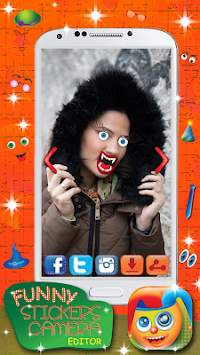 Funny Stickers Camera Editor screenshot 4