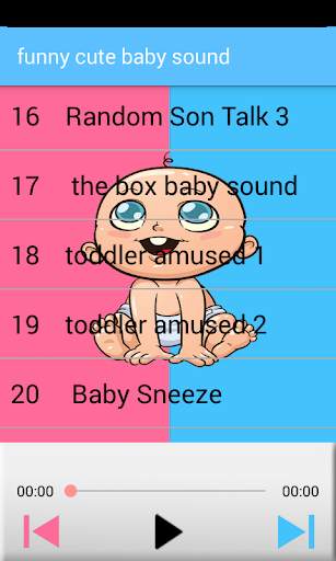 funny cute baby sound screenshot 5