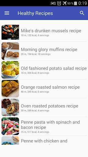 Healthy recipes with photo offline screenshot 8