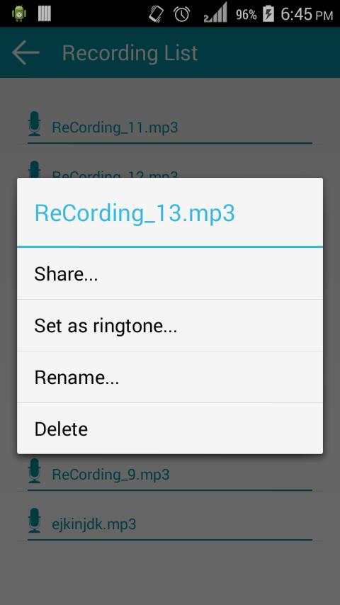 Voice Recorder screenshot 5