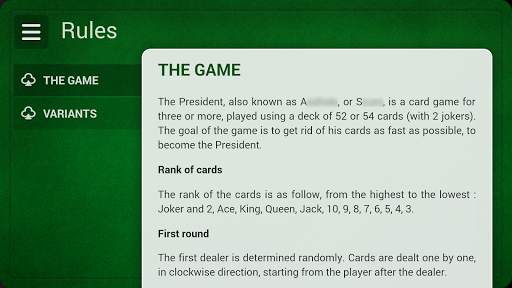 President - Card Game screenshot 8