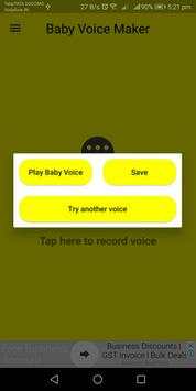 Baby Voice Maker screenshot 4