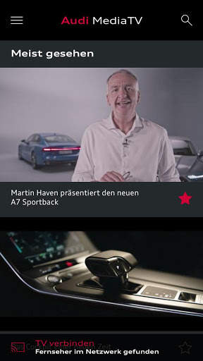 Audi MediaTV screenshot 2