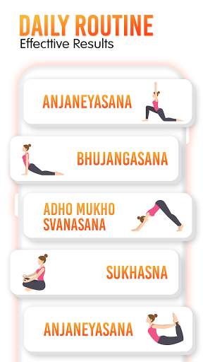 Yoga For Weight Loss - Daily Yoga Workout at Home screenshot 2