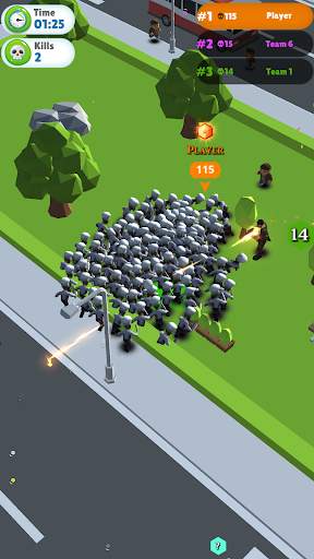 Zombie Crowd City screenshot 1