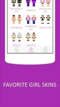 3D Girl Skins for Minecraft PE screenshot 4