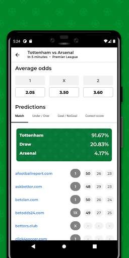 Predict0r - Tips and predictions screenshot 3