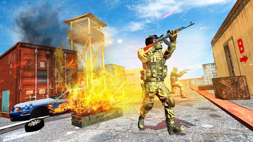 FPS Secret Commando Strike - Shooting Games 2021 स्क्रीनशॉट 2