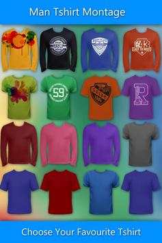 Man Tshirt Montage PhotoEditor screenshot 3