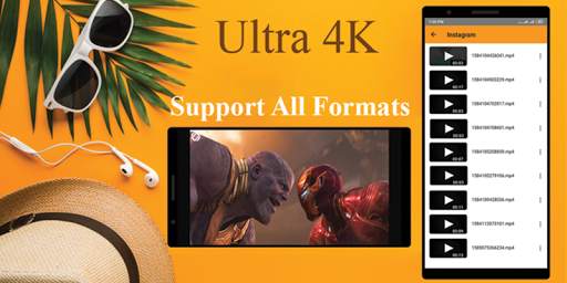 MP4 Video Player 2021: Support All Formats screenshot 1
