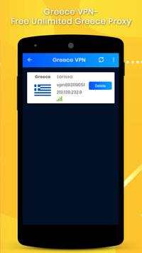 Greece VPN screenshot 3