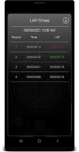 Classic Stopwatch (Lite) screenshot 5