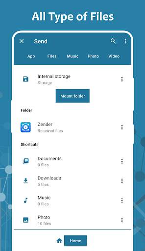 Zender - Fastest File Transfer & Sharing App screenshot 2