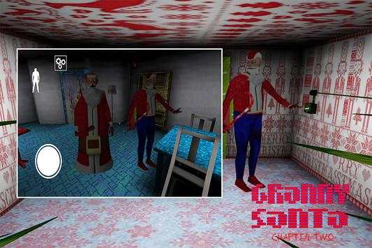 Horror Granny SantaC Snow Chapter 2 scary House screenshot 3