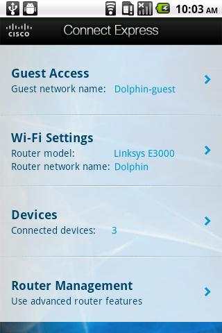 Linksys Connect screenshot 2
