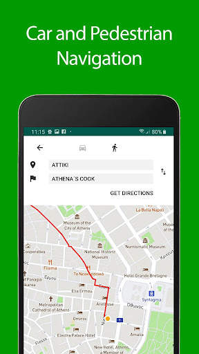 Athens Offline Map and Travel  screenshot 2
