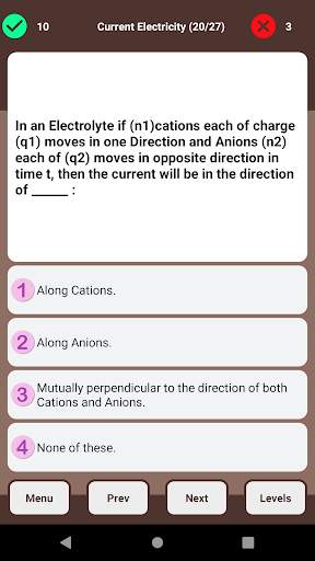ICSE MCQ - Class 10th(Science) screenshot 2